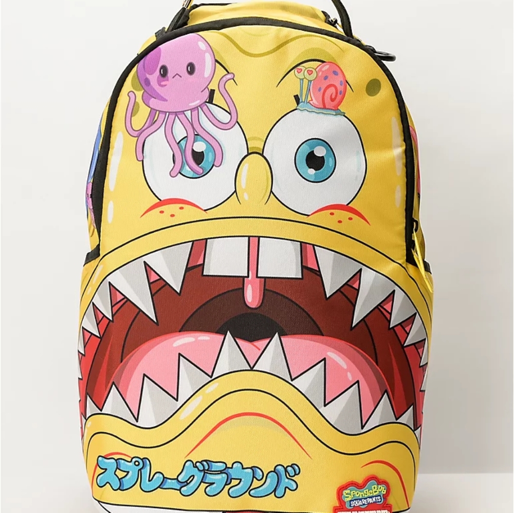 SPRAYGROUND SPONGEBOB BACKPACK Unisex School Lapto